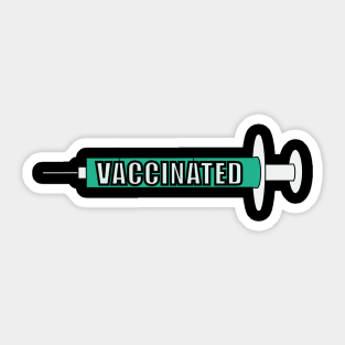 vaccinations! Sticker